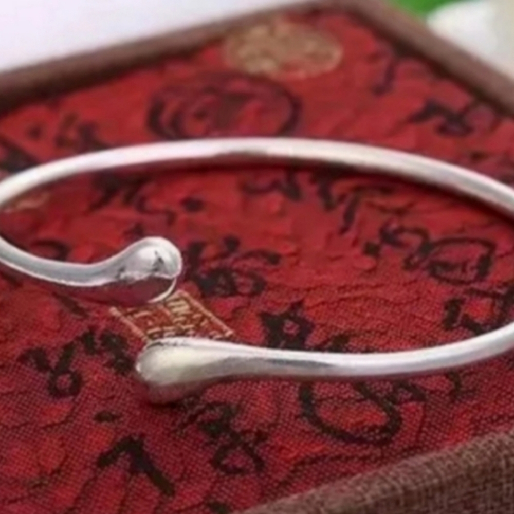 925 Sterling Silver Waterdrop Jewelry Set Bracelet Necklace Earrings and Ring - Picture 2 of 16